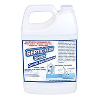 Septic-Flow | Septic System Shock Repair- Unclogs Drainfields, Dissolves Deadpan and Hardened Soil, Full Tank Treatment