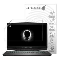 Celicious Vivid Plus Mild Anti-Glare Screen Protector Film Compatible with Dell Alienware M17 (2019) [Pack of 2]