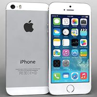 iPhone 5S Silver 16GB Unlocked Att Tmobile Sprint Metro Cricket Straight Talk (Renewed)