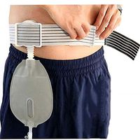 Leakproof Universal Ostomy Colostomy Ileostomy Stoma Bags, Bladder Waist Side Bag, 400ml Urinary Ostomy Pocket,40mm