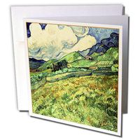 3dRose Painting By Van Gogh - Greeting Cards, 6 x 6 inches, set of 12 (gc_45073_2)