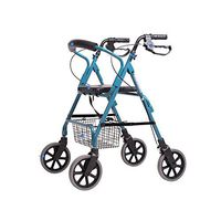 WURE Multifunction Walking Aid Shopping Cart Wheeled Non-slip Waterproof Collapsible Suitable For The Elderly, Handicapped Trolley