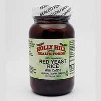 Holly Hill Health Foods, Red Yeast Rice, 90 Vegetarian Capsules
