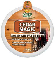 Citrus Magic Solid Air Freshener Cedar, 8-Ounce