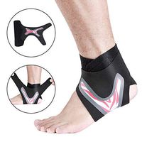 Ruimin Adjustable Ankle Support Achilles Tendon Support,Adjustable Ankle Brace for Running, Walking, Sprains, Arthritis, Achilles Injuries,1PC