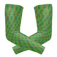 Men's UV Protection Arm Sleeve The Luckiest Compression Arm Sleeve, Skin Protection Cooler Cycling Sleeves for Outdoor Activities to Cover Arms