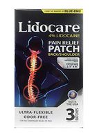 Lidocare Back/Shoulder Pain Relief Patch, 3 Count