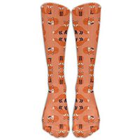 Unisex Pair Of Fox Games Athletic Socks Stockings Tube Socks