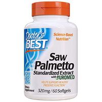 Doctor's Best Best Saw Palmetto Extract (320 mg), Softgel Capsules, 60-Count