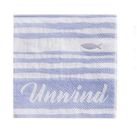 Cypress Home Unwind Foil Paper Cocktail Napkins, 20 count