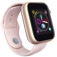 Z6 Smartwatch,Kshion New Z6 Bluetooth 3.0 Smart Watch Supports Android Phone SIM Card and Camera (Pink)