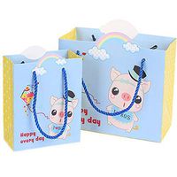 SMYLLS Gift Bags for Kids Boys Girls,Happy Birthday Gift Bags Suitable for Birthday, Holidays, Parties or Any Occasion(Size M&S)