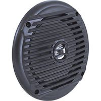 Jensen MS6007BR Coaxial Waterproof Speakers-6.5", Black