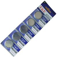 New 5 X Cr2430 Br2430 2430 3V Lithium Batteries FBA