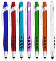 Stylus Pens - 2 in 1 Touch Screen & Writing Pen, Sensitive Stylus Tip - for Your iPad, iPhone, Kindle, Nook, Samsung Galaxy & More - Assorted Colors, 7 Pack