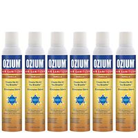 Ozium 8 Oz.Air Sanitizer & Odor Eliminator 6 Pack for Homes, Cars, Offices and More, Vanilla, 6 Pack
