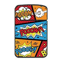 Comic Design Pocket Lighter, Jet Flame Lighter, Windproof Lighter, Refillable Lighter