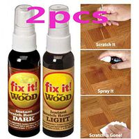 Lnstant Repair Floor Scratch Repair, Fast Remover Repair Wood Paint Scratch Set (2pcs)