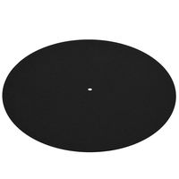 Lazmin Record Pad Platter Mat, 1PCS Anti Static Turntable mat, Vinyl Turntable Slipmat Record Wool Record Pad