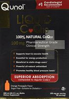 Qunol Liquid Ultra CoQ10 100 mg, 600% More Effective, 20 Ounces, 60 Servings each Bottle, Sugar Free, Orange Pineapple Flavor by Qunol