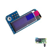 PiOLED 0.91" OLED Display Screen Module White I2C 128x32 SSD1306 for Raspberry Pi B+ Zero 2 3 Wishiot