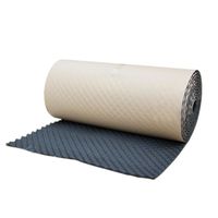 uxcell Wave Studio Sound Acoustic Absorbing Heatproof Foam Deadener 19.7"x197" 27sqft