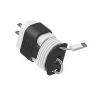 The Snap Back Charger Winder Compatible with Apple 18W USB-C iPhone 11 Pro, and iPad Pro Chargers for travel and cable management