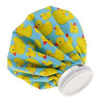 MagiDeal Diameter 9'' 6'' Reusable Sports Ice Pack Cooling Cap Cold Bag Injury Swelling First Aid Knee Head Leg Muscle Pain Relief - 9 Inches