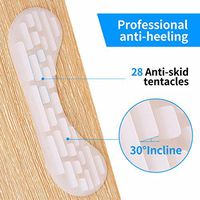 Premium Heel Grips Liner Cushions Inserts (2 Pairs) 4D Heel Pads for Women and Men Loose Shoes, Self-Adhesive Shoe Insoles Foot Care Protector, Prevent Heel Rubbing, Blisters, Slipping Out