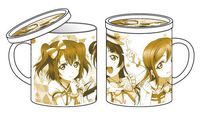Love Live Sunshine Yoshiko Hanamaru Ruby in Aquarium Costume COSPA Character Ceramic Mug Cup with Lid Anime Art Collection