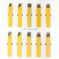 20 PC 3/4" C2 & C6 Carbide-Tipped Tool BIT Set Single Point BRAZED Lathe KIT