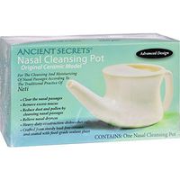 4 Pack of Ancient Secrets Ancient Secrets Nasal Cleansing Pot - 1 Pot - - -
