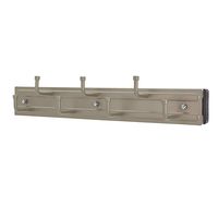 Rev A Shelf Belt Scarf Organizer Holder Side Mounted Pullout for Closet, Nickel