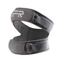 CFR Patella Knee Strap Patella Support for Running,Knee Stabilizing Brace Support for Tendonitis,Osgood schlatter,Arthritis, Meniscus, Tear,Runners for Knee Pain (Gray (Up Grade1), One Size)