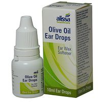 2 Packs of Olive Oil Ear Wax Drops Softens Removes Wax 10ml