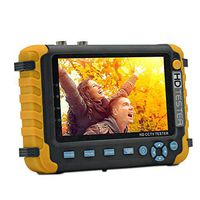 Newest 4-in-1 CCTV Tester Support 5MP AHD 5MP TVI 4MPCVI,CVBS Camera Test with VGA/HDMI Input Rs485 UTP Cable Test DC12V 1A Power Output