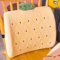 SPLY DTEM Memory Foam Waist Cushion - Premium Lumbar Support Pillow Lower Back Pain Relief, Protect and Soothe Your Back - Improve Your Posture - Soft and Sturdy Balanced Chair Pillows.