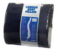 Bilt-Rite Mastex Health Lumbar Cushion, Navy Blue