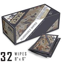 "2 THE RESCUE" Travel Wipes (Camo) [32 Pack]