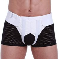Support Hernia Truss for Men Left Side Double Inguinal Groin Hernia Belt Guard for Men