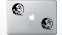 Florida State Seminoles Football HenryDecal5550707 Set Of Two (2x) , Decal , Sticker , Laptop , Ipad , Car , Truck