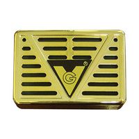 Prestige Import Group - Medium Cigar Humidifier - Color: Gold - Helps Maintain Humidity up to 75 Cigars