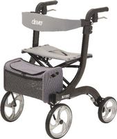Nitro Euro Style Black Rollator Walker