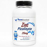 Zinc Picolinate 25mg // 100 Capsules // Pure // by PureControl Supplements