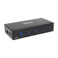 Tripp Lite 4-Port Industrial USB-A 3.0 SuperSpeed Hub with 15KV ESD Immunity, Metal Case, Mountable, USB Type-A (U360-004-IND)
