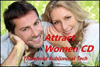 Attract Women Threshold Subliminal with Piano Moods Music CD