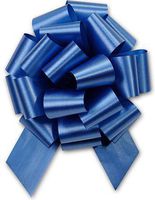 PMU Pull String Bows Royal Blue 8 Inch 20 Loops (2 & 1/2 Inch Ribbon) (10/pkg) Pkg/1