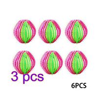 Zebery Dryer Balls Washer - Non-Toxic Reusable Dryer Balls Washer and Dryer Ball Remove Long Hair 6/12/18 Packs