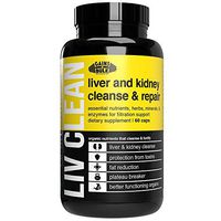 Gains in Bulk, Liv Clean, Liver and Kidney Cleanse, Athlete Health Supplement, 60 Vegetarian Capsules