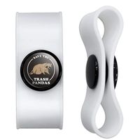 GRAPHICS & MORE Save The Trash Pandas Raccoons Funny Humor Headphone Earbud Cord Wrap - Charging Cable Manager - Wire Organizer Set of 2